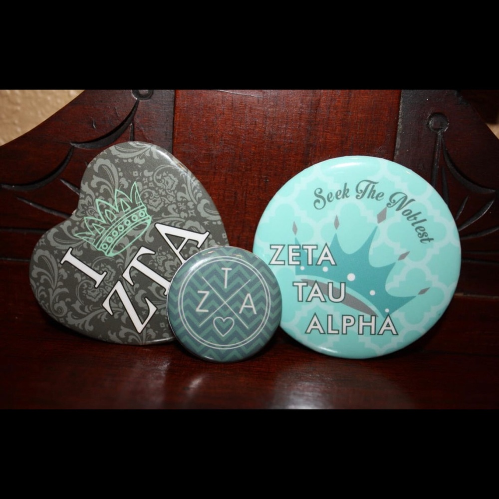 Zeta Tau Alpha Pins